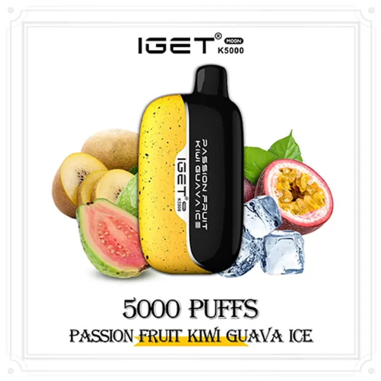 IGET Moon - Passion Fruit Kiwi Guava Ice -XE Vape
