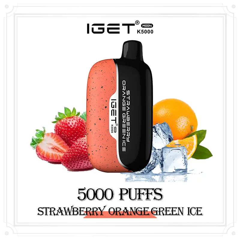 IGET Moon - Strawberry Orange Green Ice -XE Vape