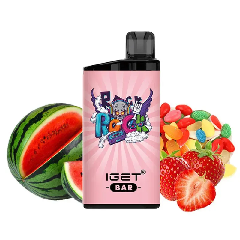 IGET Bar - Strawberry Watermelon Hard Candy -XE Vape