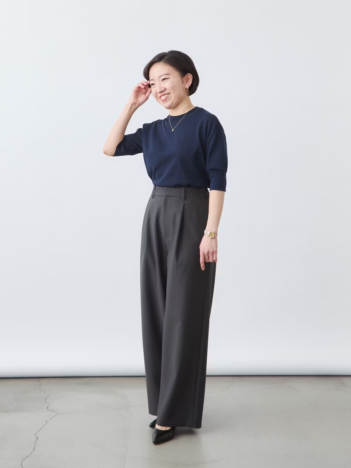 エフォートレスエレガンス スラックス