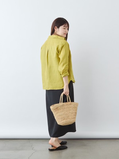 プレミアムフレンチリネンシャツ