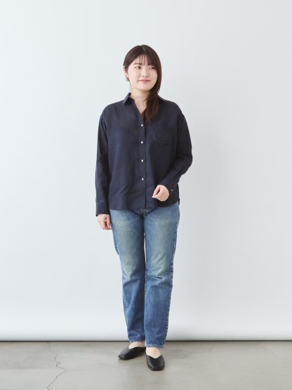 プレミアムフレンチリネンシャツ