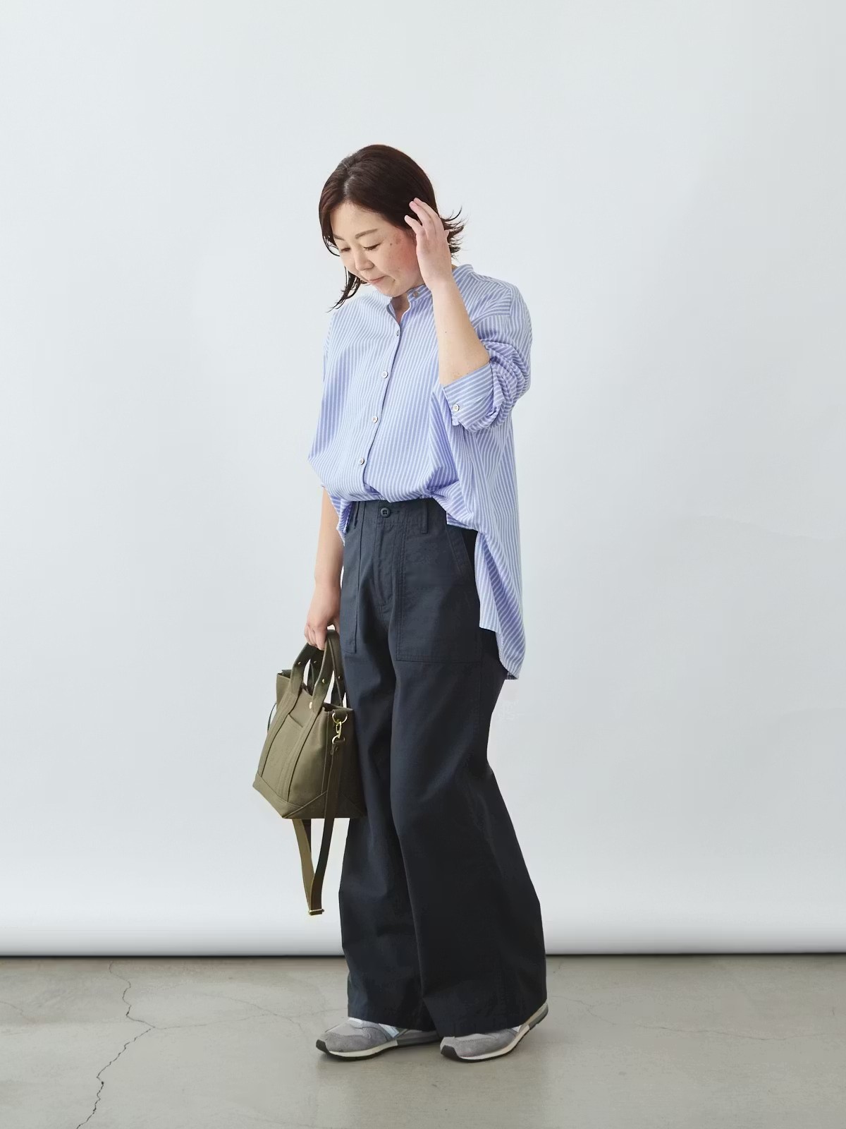 ワイドベイカーパンツ