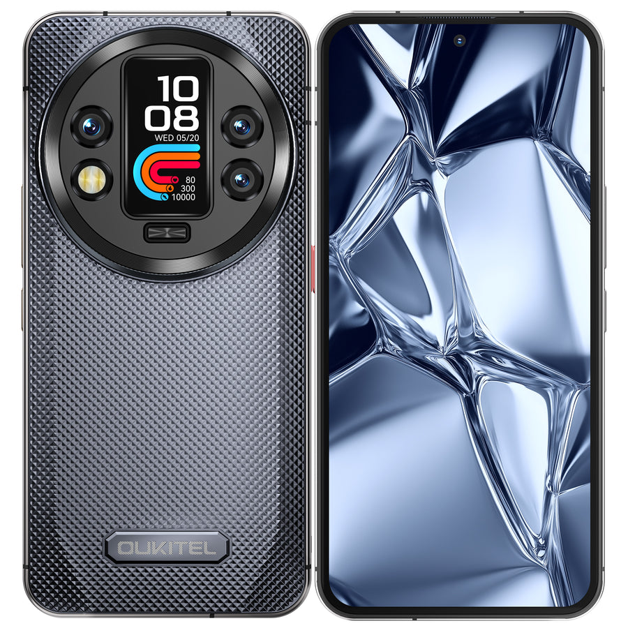 Oukitel WP200 Pro: o primeiro telefone modular e robusto do mundo com auscultadores e smartwatch destacáveis.
