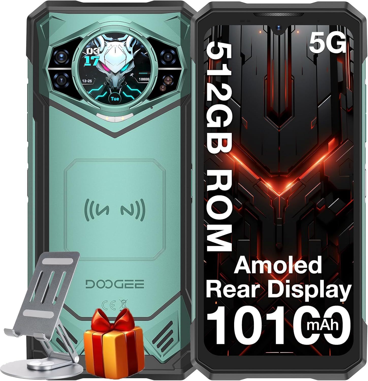 [Menu Português] Smartphone robusto DOOGEE S200 X/Doogee V Max Plus G, versão global