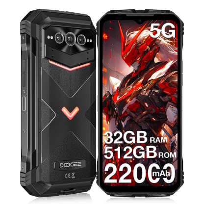 [Menu Português] Smartphone robusto DOOGEE S200 X/Doogee V Max Plus G, versão global