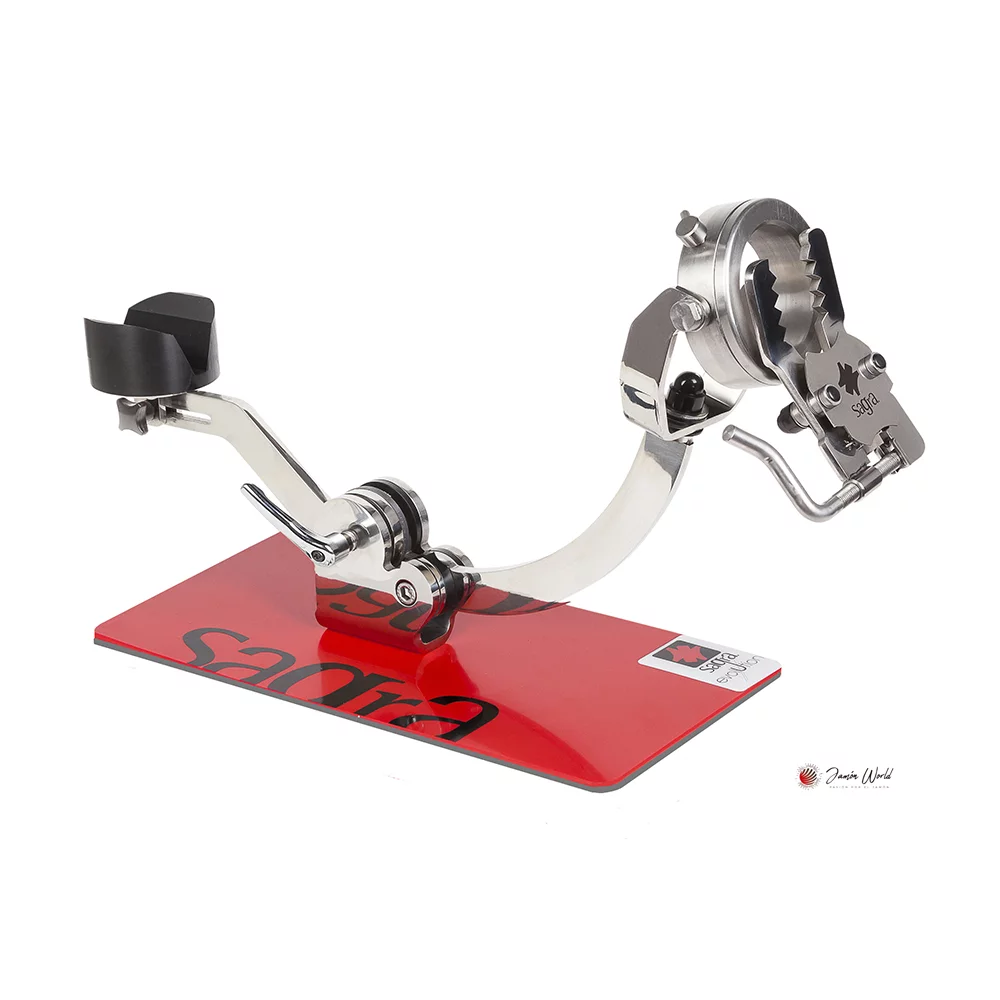 Jamonero de acero inoxidable, uno de los mejores soportes para jamón con giro y inclinación ajustabl