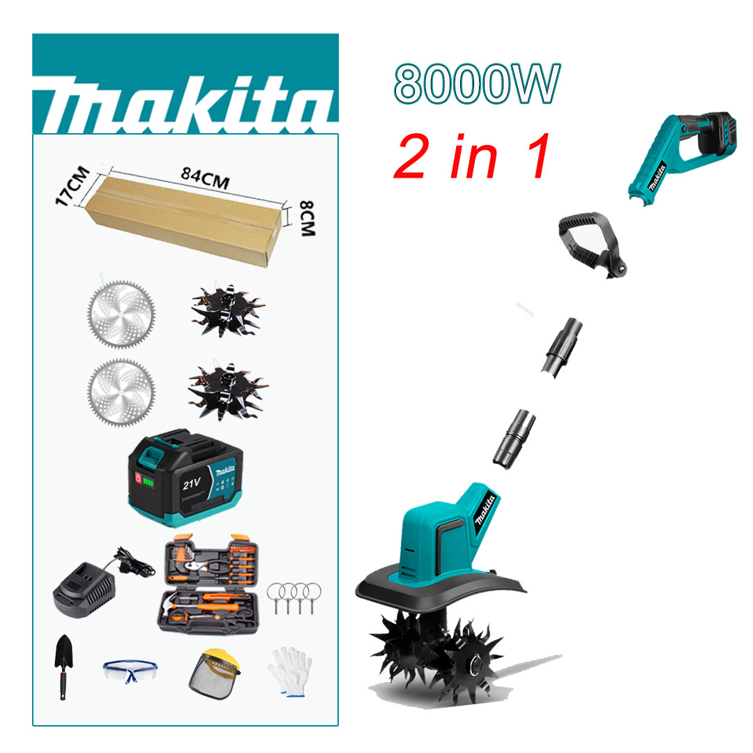 Makita multifunktsionaalne elektriline mullafrees (50% soodsam)