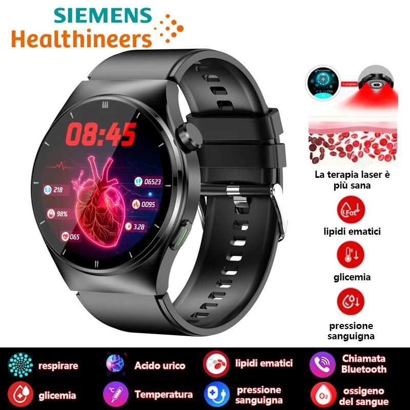 Orologio per terapia laser Siemens (può monitorare la pressione sanguigna e la glicemia)