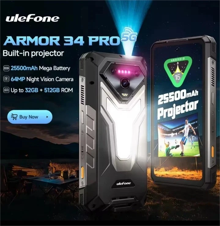 [Edizione limitata] Ulefone Armor 34 PRO, un nuovo smartphone 5G con processore MediaTek Dimensity 7300
