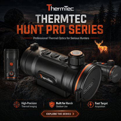 Seria THERMTEC HUNT PRO e synimeve termovizive