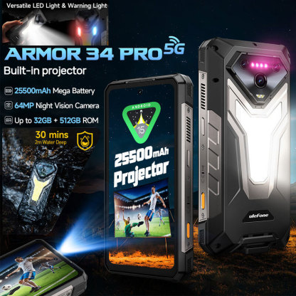 [Edizione limitata] Ulefone Armor 34 PRO, un nuovo smartphone 5G con processore MediaTek Dimensity 7300