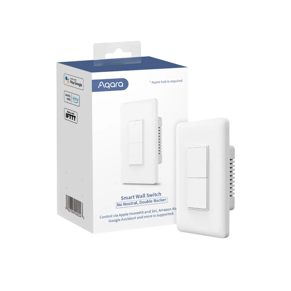【尾貨開倉】Aqara 智能牆壁開關 遠程控光 定時連動 Apple HomeKit Zigbee3.0 澳門保養
