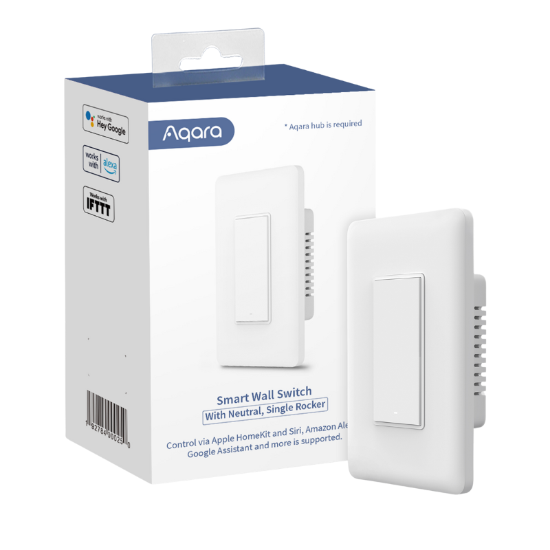 【尾貨開倉】Aqara 智能牆壁開關 遠程控光 定時連動 Apple HomeKit Zigbee3.0 澳門保養