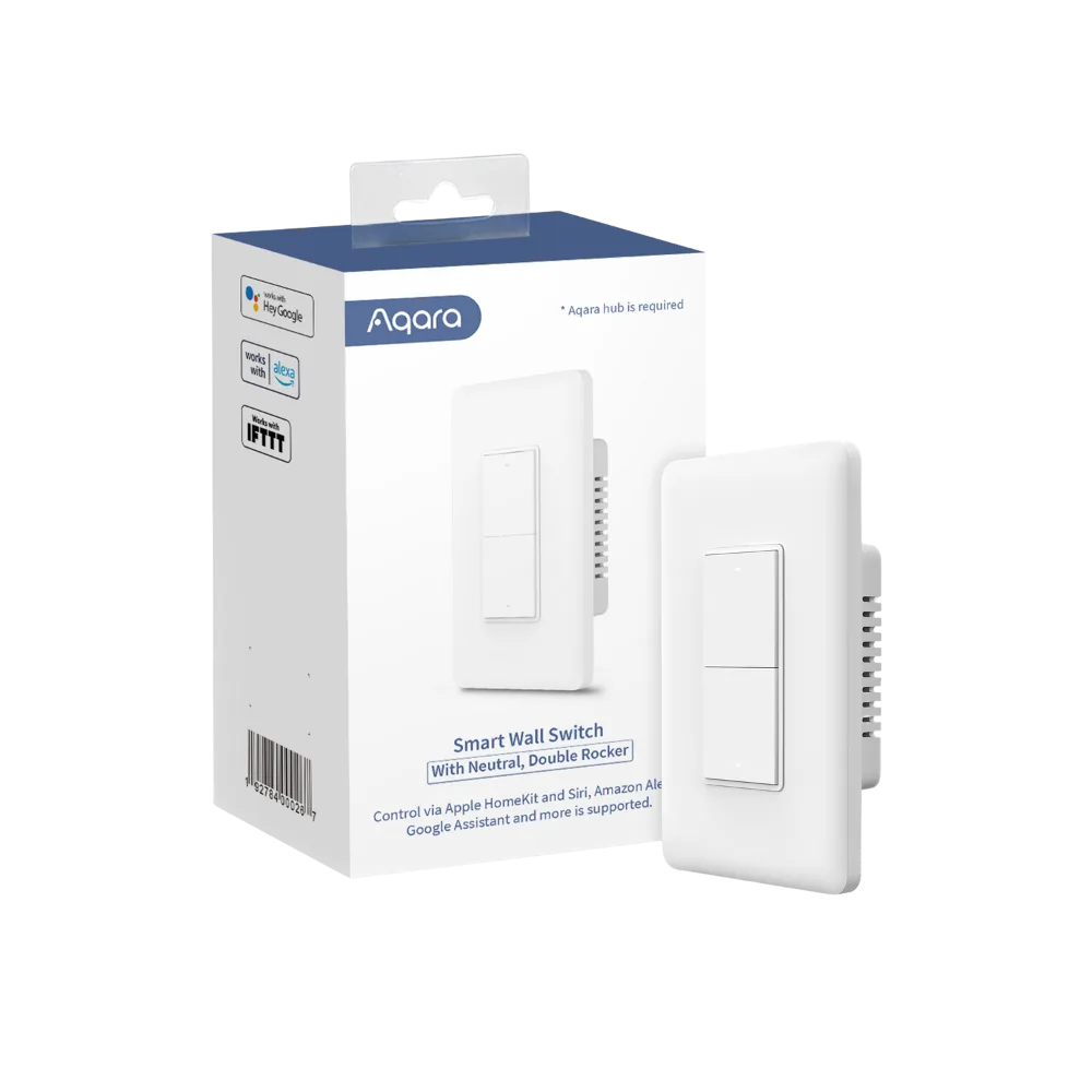 【尾貨開倉】Aqara 智能牆壁開關 遠程控光 定時連動 Apple HomeKit Zigbee3.0 澳門保養