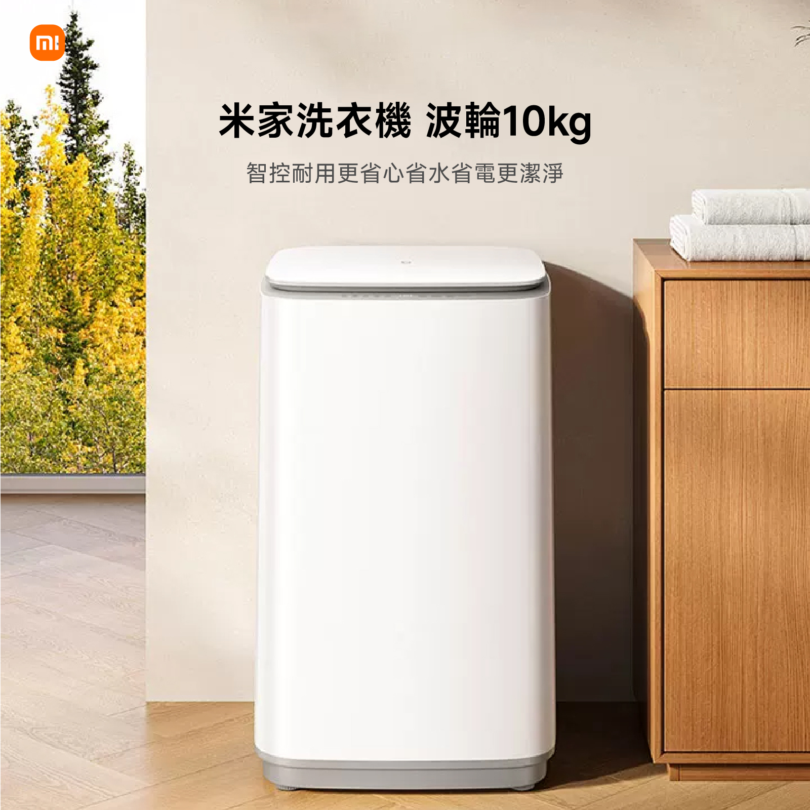 Xiaomi Mijia 小米米家 XQB100MJ109 (10KG) 智能除菌蟎超淨洗波輪洗衣機 澳門保養