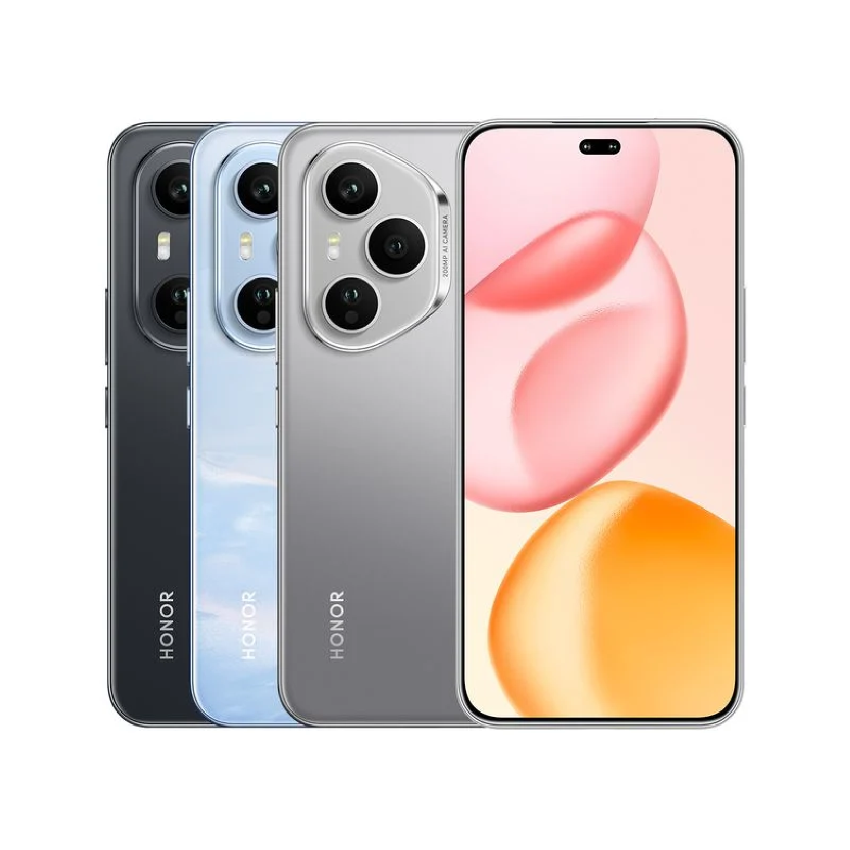Honor 榮耀 400 Pro  旗艦手機 2億像素單反級主攝 旗艦芯片 超清綠洲護眼屏 極速閃充 黑色 澳門保養