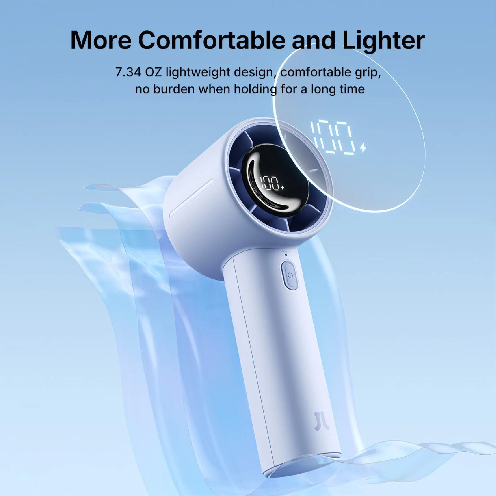 JISULIFE Neck Fan Life10S 5000mAh