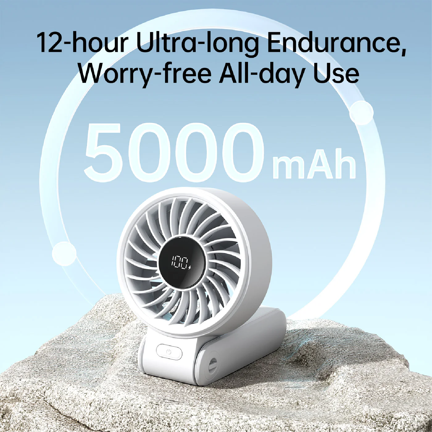 JISULIFE Handheld Fan Life7 5000mAh 手持風扇 澳門保養