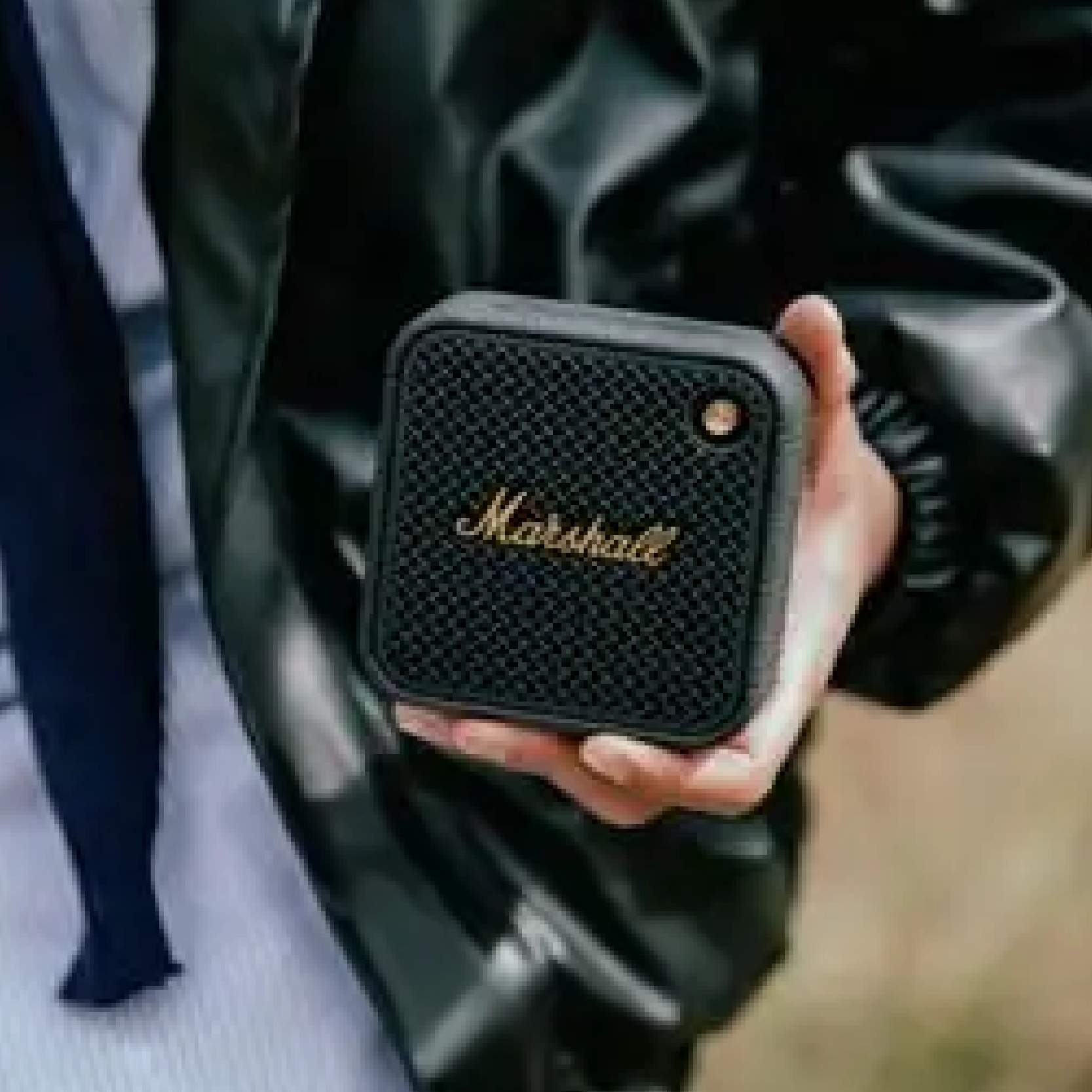 【尾貨開倉】MARSHALL 馬歇爾 Willen II 專業便攜藍牙喇叭 音箱 黑色 經典設計 17小時續航 IP67防水防塵 內置麥克風 澳門保養