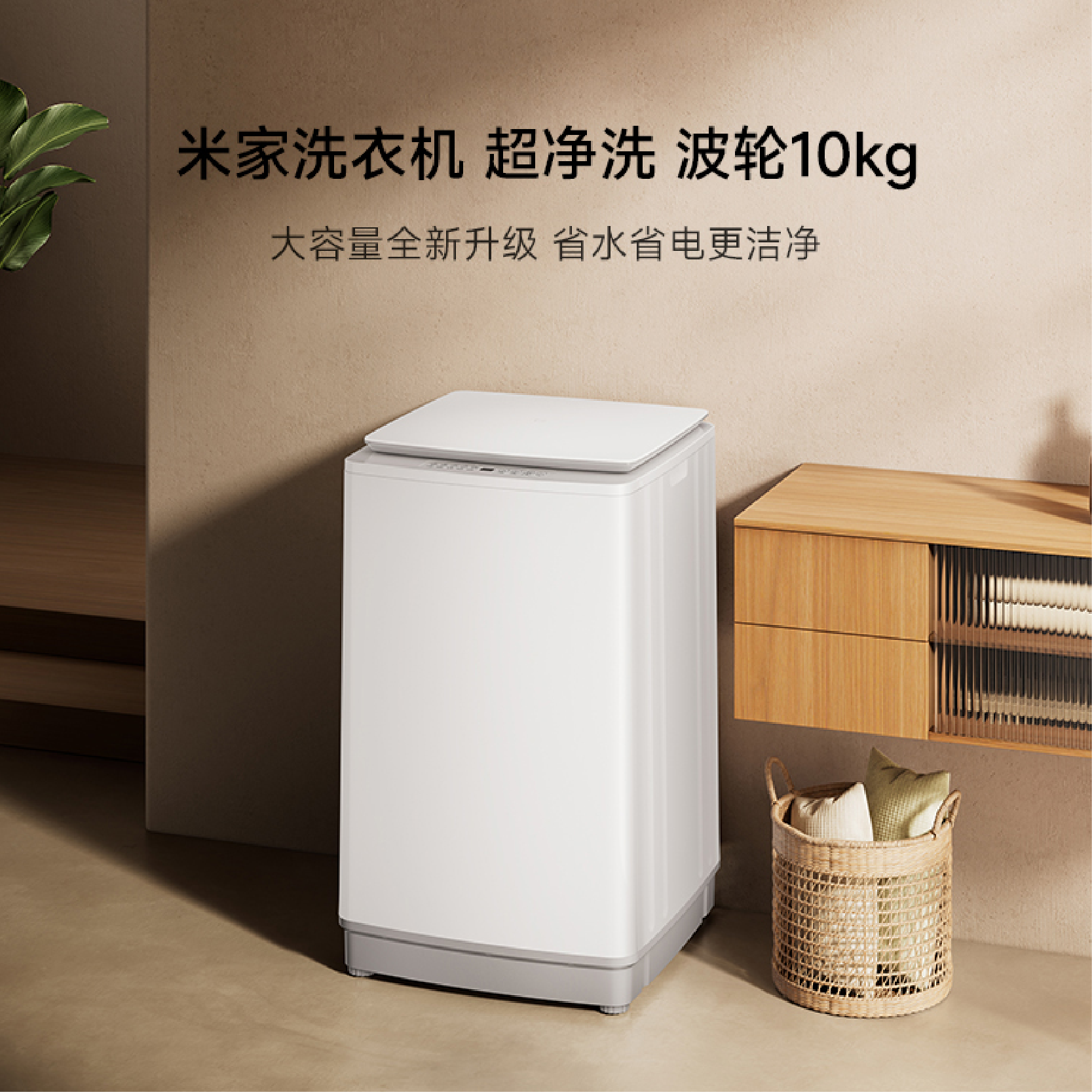 米家洗衣機 超淨洗 波輪10KG
