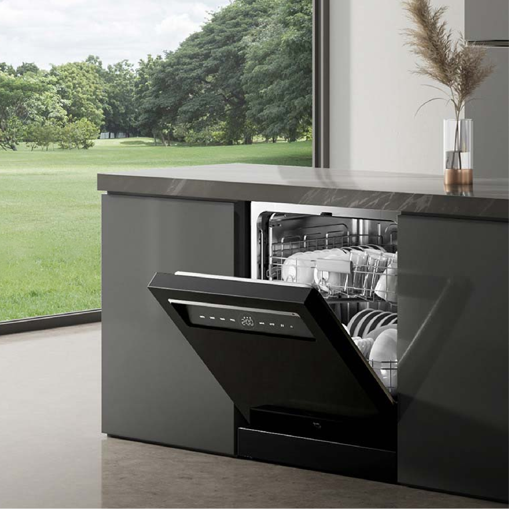 米家智能獨嵌兩用洗碗機 N1