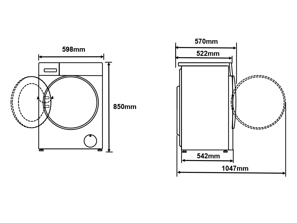 米家洗衣機 超淨洗 滾筒10KG