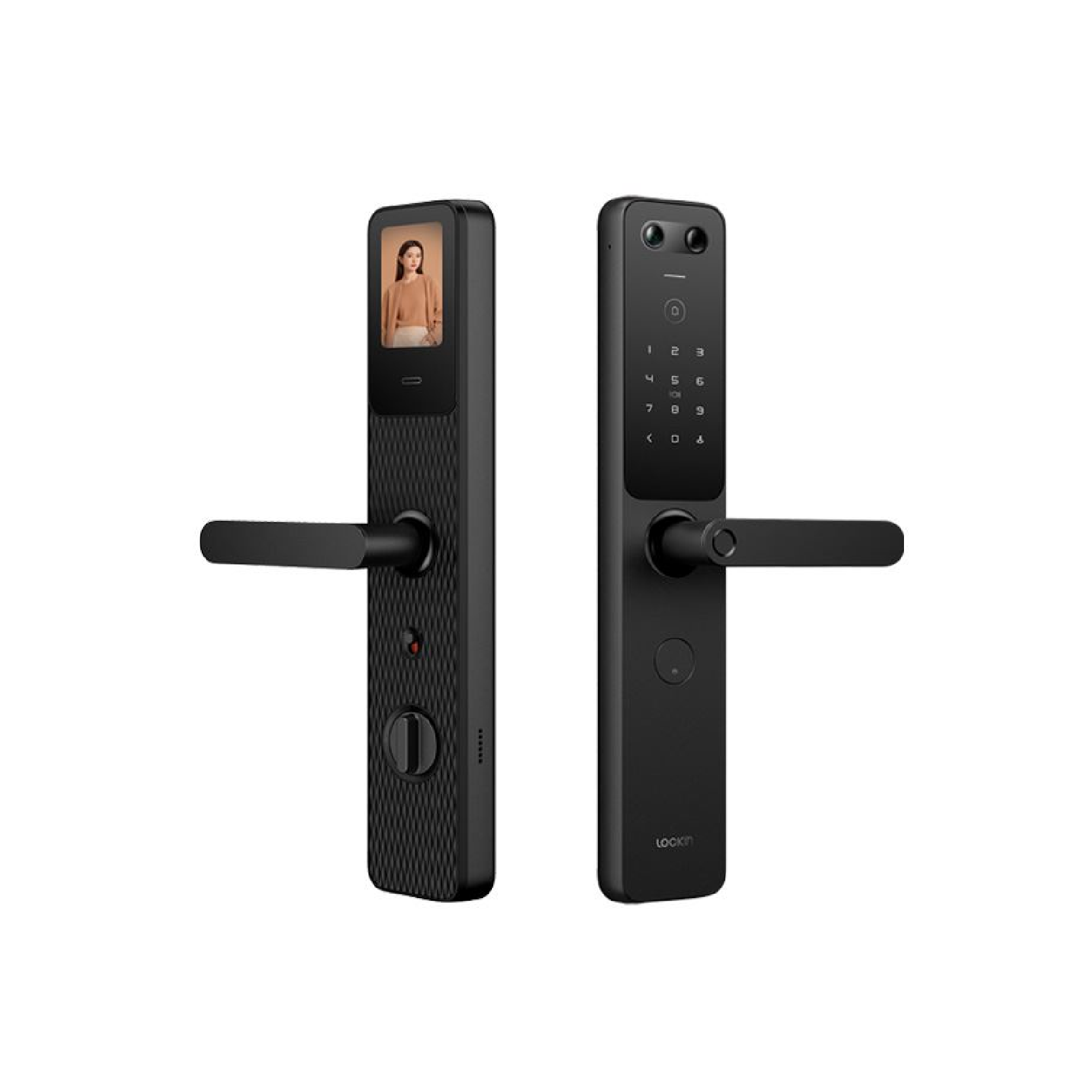 【組合折扣】鹿客 Lockin X9 Pro 旗艦級全自動智能貓眼門鎖 遠程視頻對講 高清監控 澳門保養