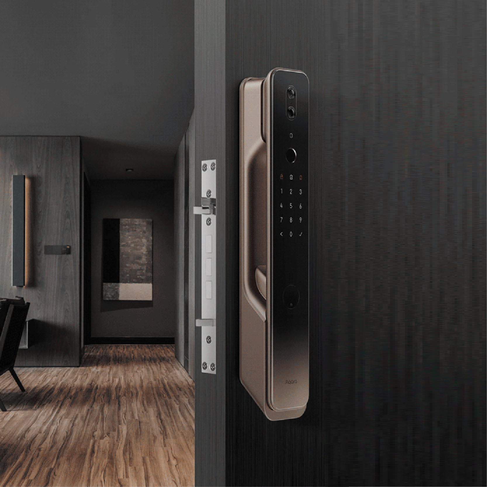 Aqara全自動智能貓眼鎖H100