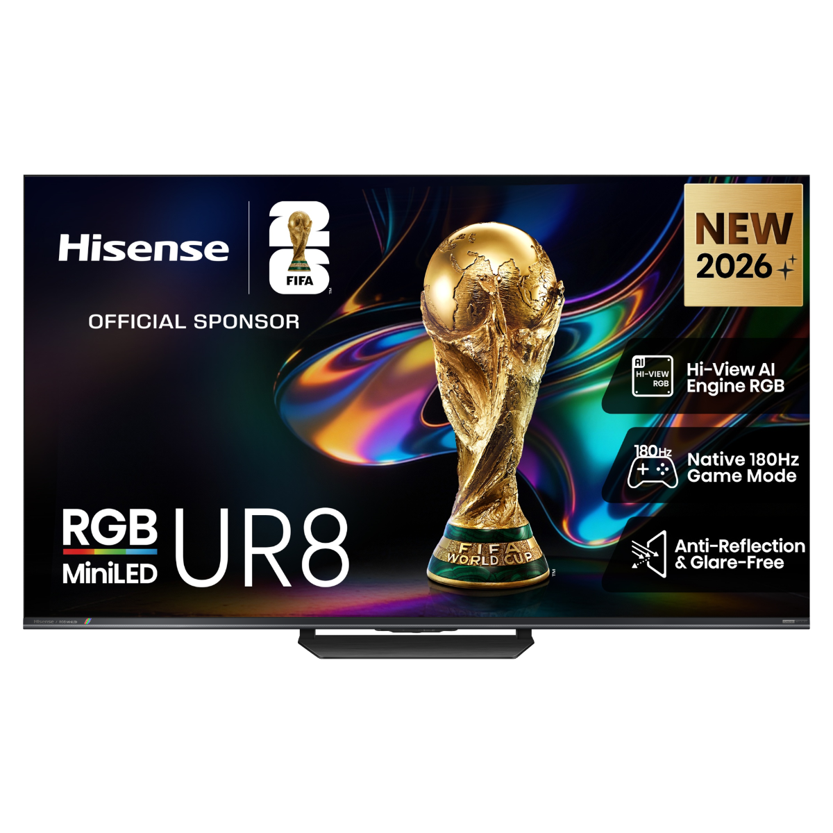 Hisense 海信 55吋 RGB 4K MiniLED 180Hz 智能電視 55UR8S 高刷流暢影音電視 澳門保養