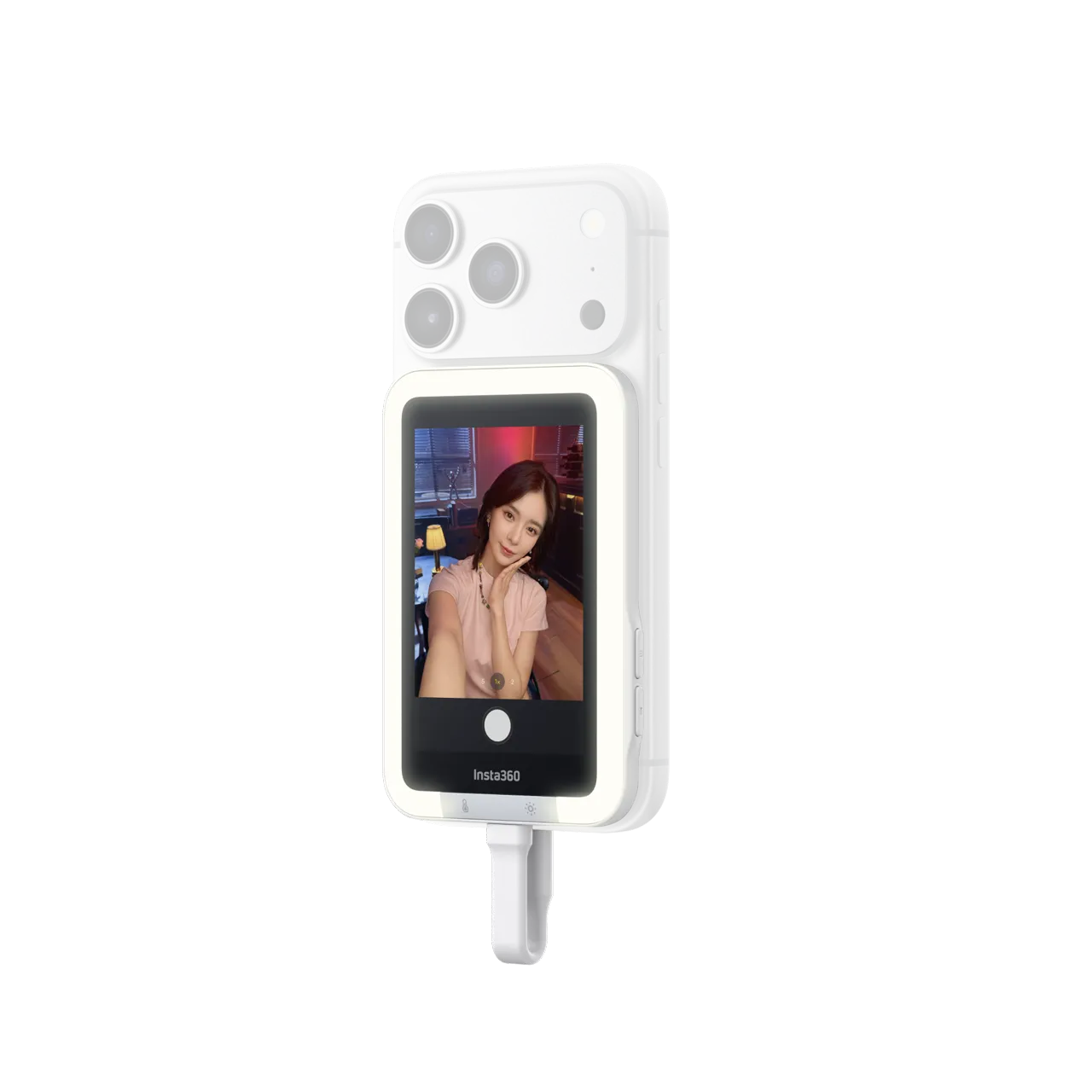 Insta360 Snap 手機自拍屏 補光版 磁吸翻轉鏡面 多級智能補光 影片創作神器 手機配件 澳門保養
