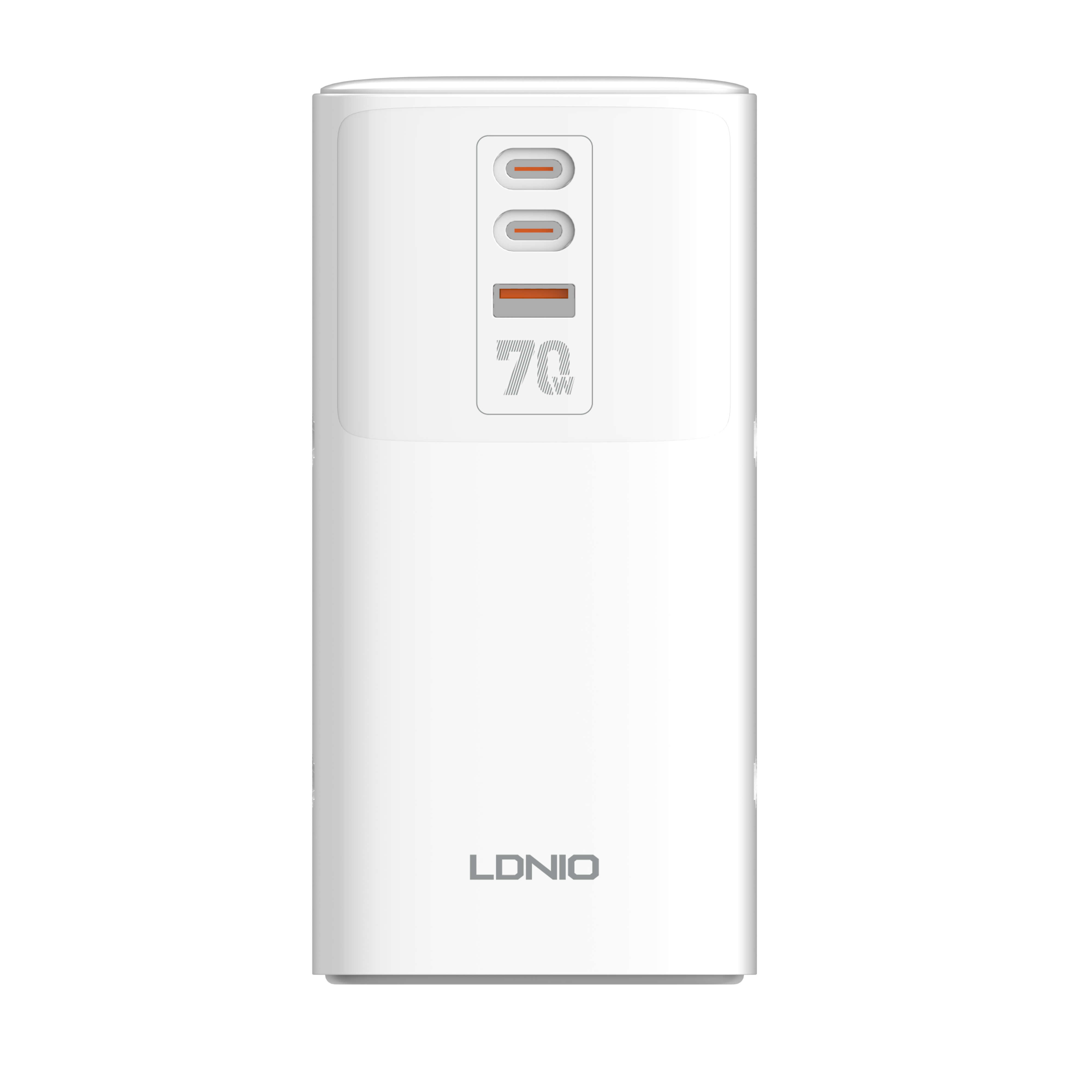 LDNIO 力德諾 立式塔式多功能拖板 SC4383 4位插座 2C1A快充接口 高溫阻燃 安全保護 桌面排插 澳門保養