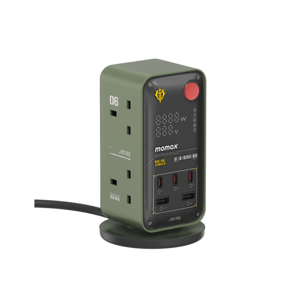 Momax 35W 快充 6位拖板 安全防雷 澳門保養
