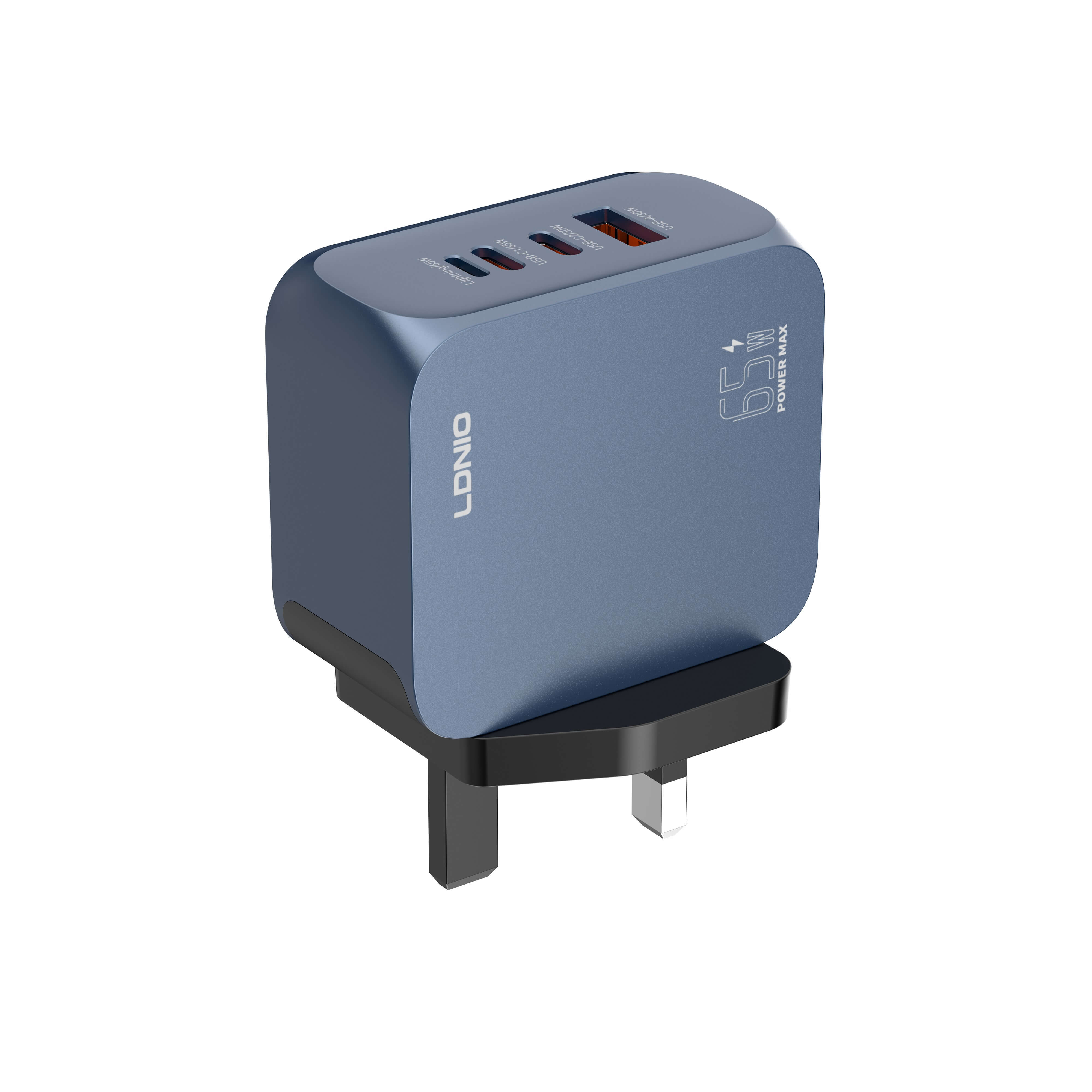 LDNIO 力德諾 Q7 65W PD 超級快充充電器 GaN 氮化鎵 快速充電器 手機筆電通用 多口輸出 澳門保養