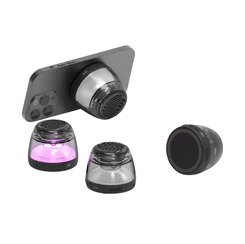  Connecty Jelly Fish Magnetic Speaker 便攜式防塵防水重低音藍牙喇叭 澳門保養