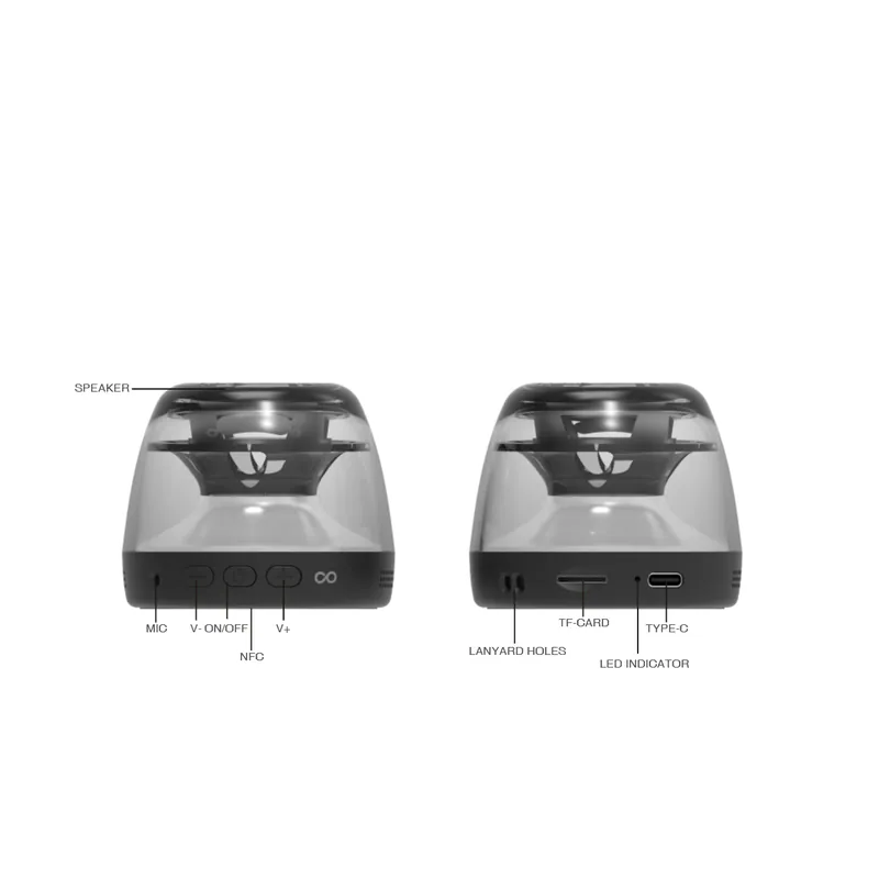  Connecty Jelly Fish Magnetic Speaker 便攜式防塵防水重低音藍牙喇叭 澳門保養