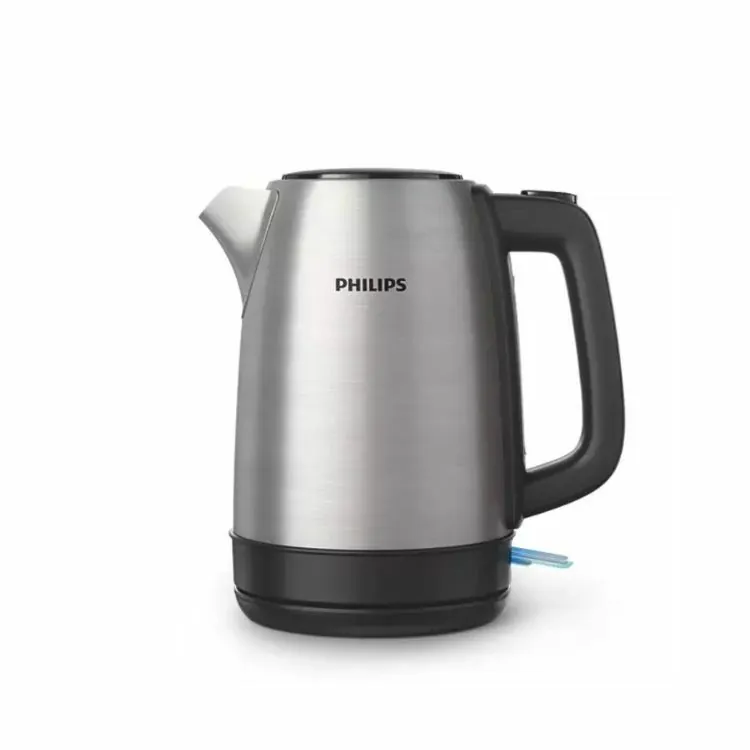 PHILIPS飛利浦電熱水壺HD9350/92 不鏽鋼機身 1.7L大容量 平底發熱元件 秒速加熱 澳門保養