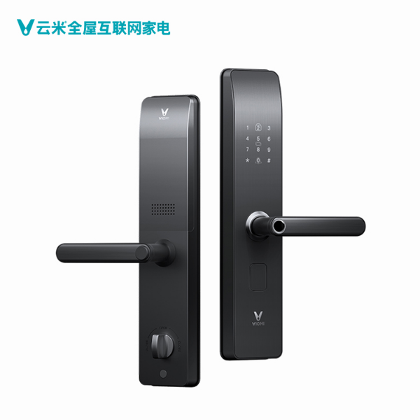 雲米 Link 智能門鎖 長續航版 告別換電焦慮 疾速指紋開鎖 黑色 澳門保養