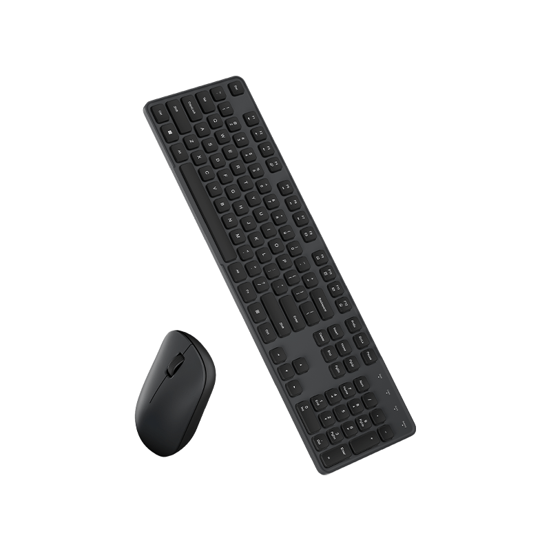 Xiaomi 小米 無線鍵鼠套裝 XMWXJSC01YM 全尺寸人體工學波浪形鍵位1200DPI靜音按鍵無線鍵鼠套裝 澳門保養