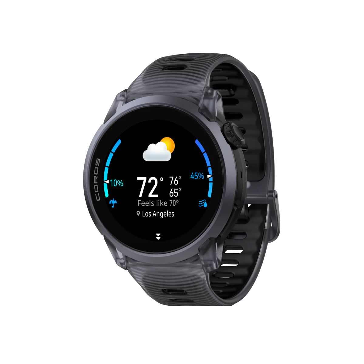 COROS PACE 4 Aluminium Black/Crystal | 晶鑽黑 (Silicon Band) 健康管理大屏運動智能手錶 澳門保養