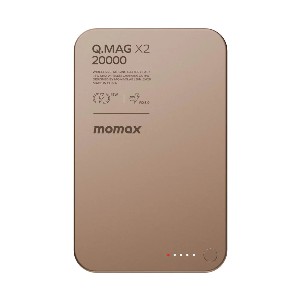 Momax Q Mag X2 35W 20000mAh 充電寶 磁吸流動電源 澳門保養