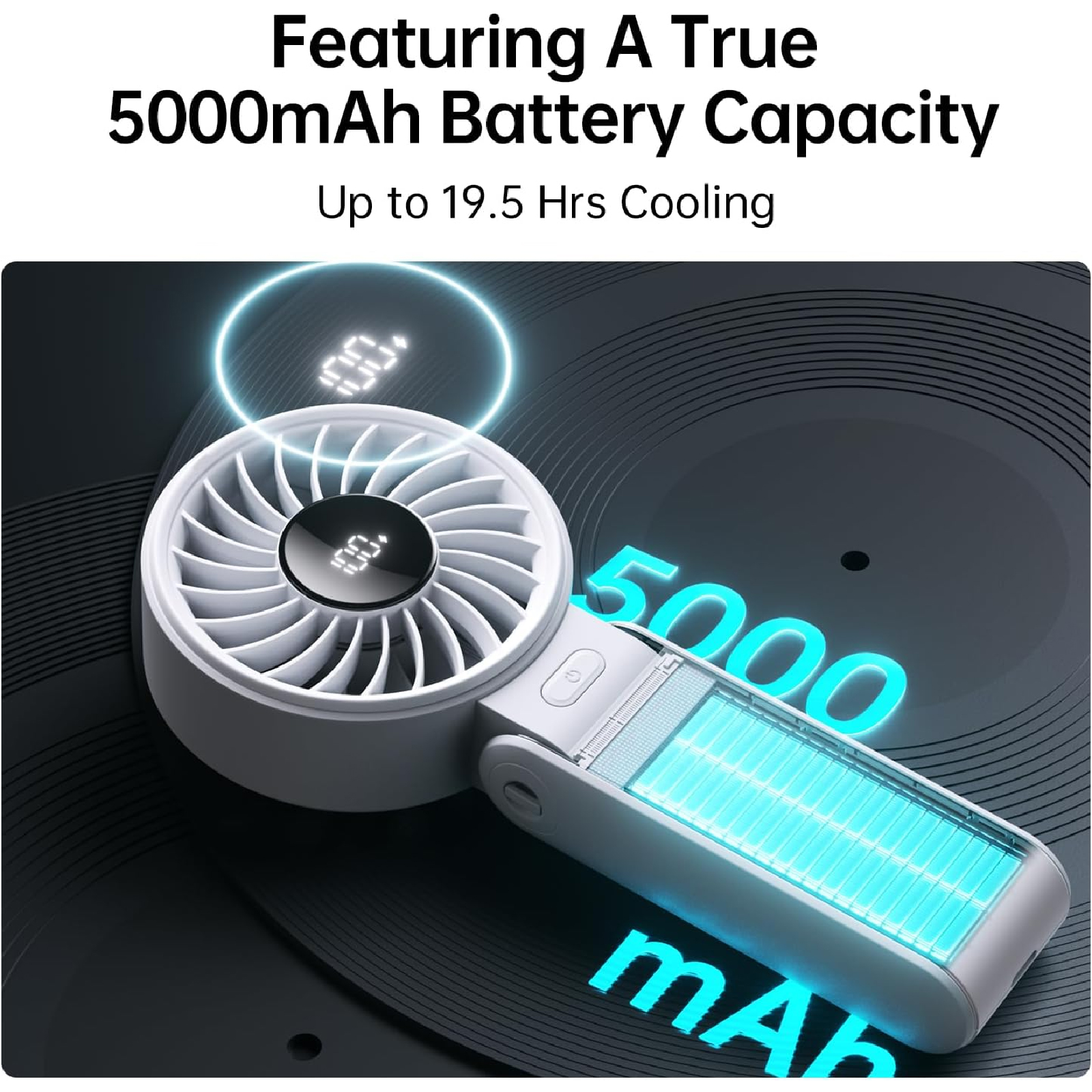 JISULIFE Handheld Fan Life7 5000mAh 手持風扇 澳門保養
