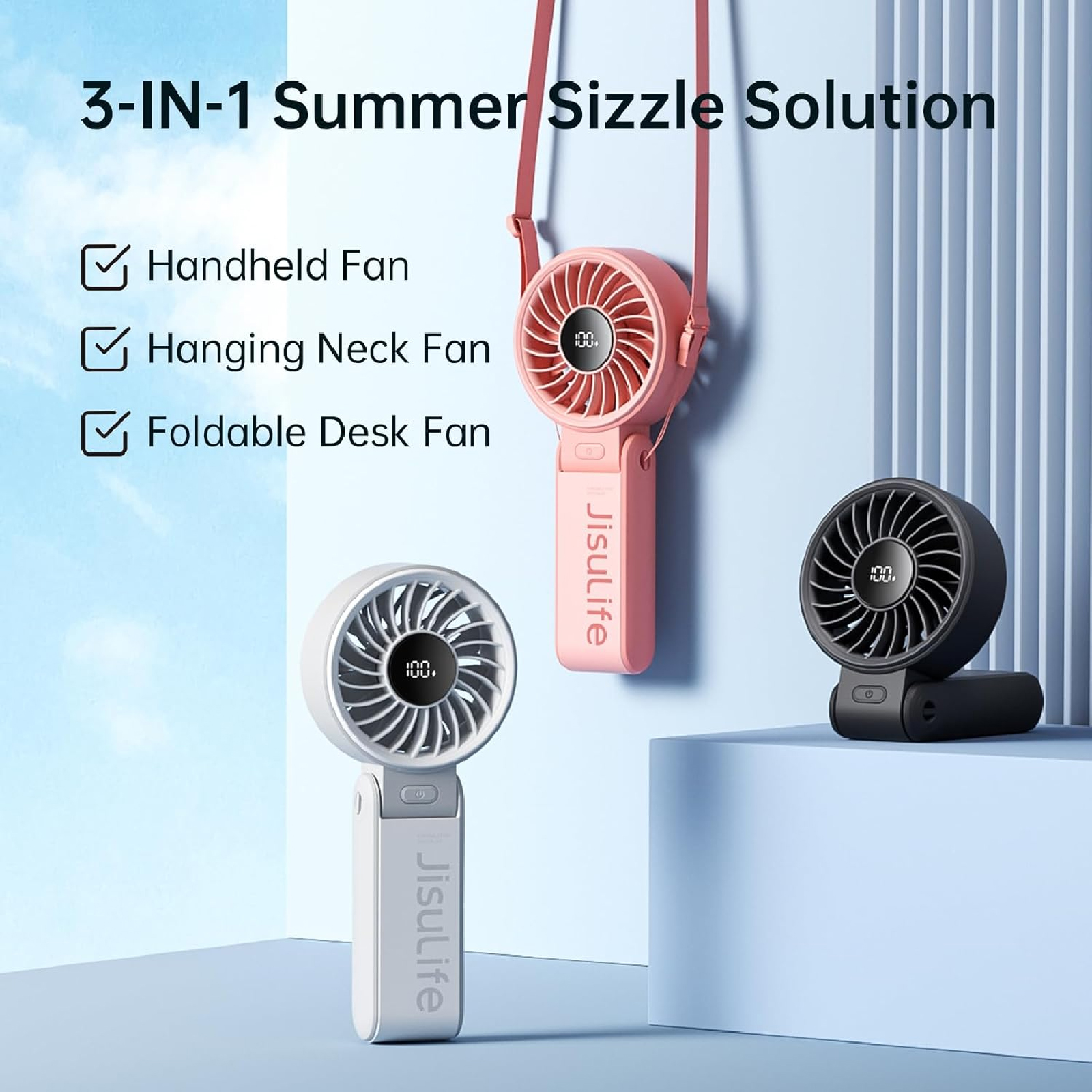 JISULIFE Handheld Fan Life7 5000mAh 手持風扇 澳門保養