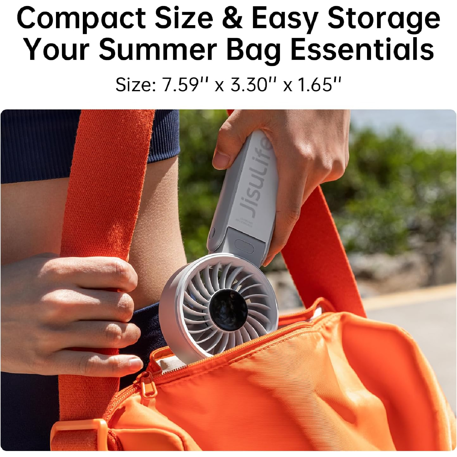 JISULIFE Handheld Fan Life7 5000mAh 手持風扇 澳門保養