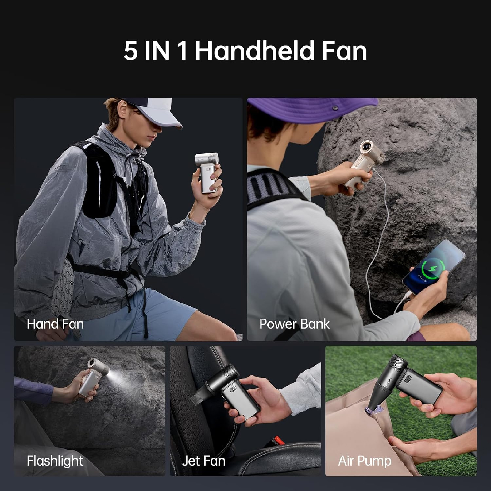 JISULIFE Handheld Fan Ultra2 9000mAh 強力風扇 澳門保養