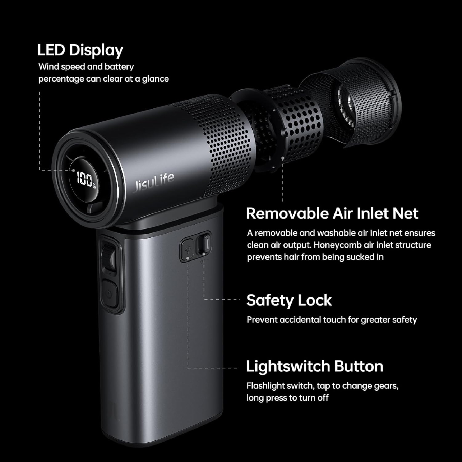 JISULIFE Handheld Fan Ultra2 9000mAh 強力風扇 澳門保養