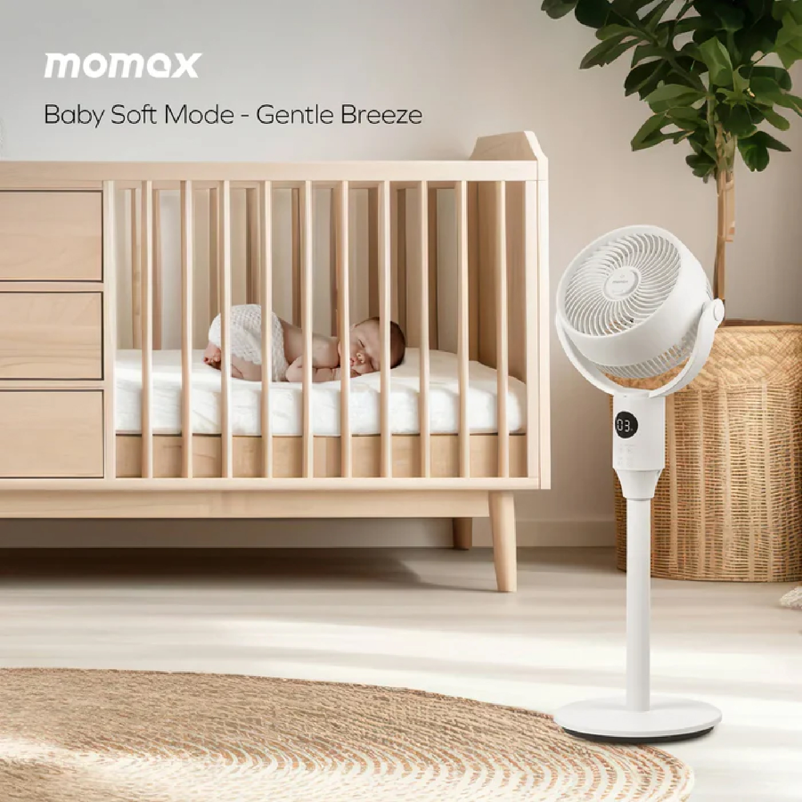 MOMAX Airoma Tower 3D 智能空氣淨化二合一風扇 3D全方位送風 HEPA過濾 香薰擴散 無葉安全設計 澳門保養