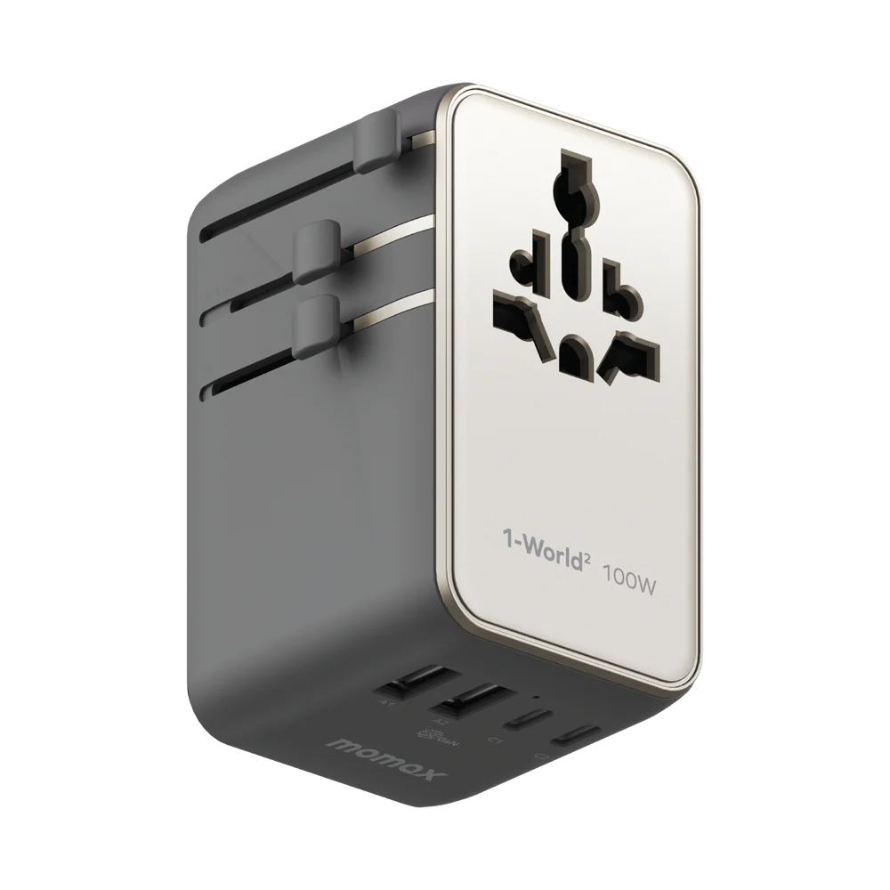 Momax 1 World2 100W 雙AC輸出 旅行充電插座 澳門保養