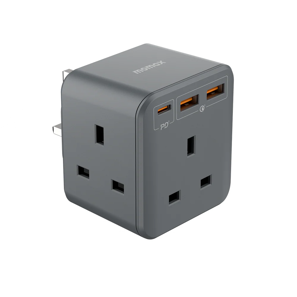 MOMAX ONEPLUG PD20W 2A1C 3位萬能插蘇 澳門保養