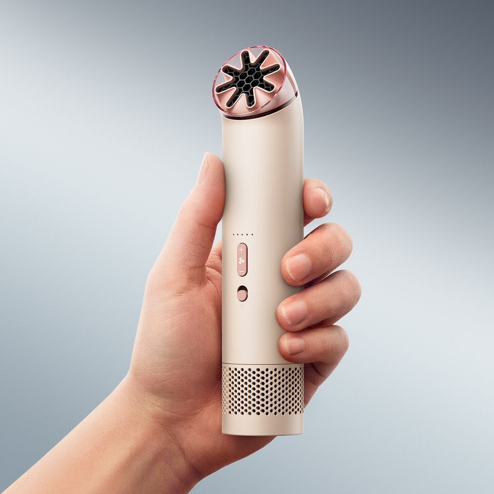 Dyson 戴森 HushJet Mini Cool 手持便攜風扇 美版 專利極致靜音 強勁自然柔風 輕量化隨身攜帶 戶外通勤 辦公定點降溫 澳門保養